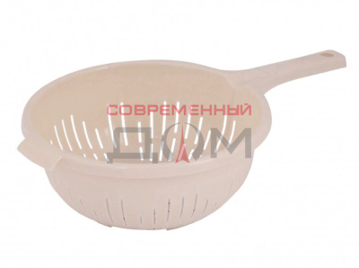 Дуршлаг "Эконом" 3л, с ручкой (микс) /М597/